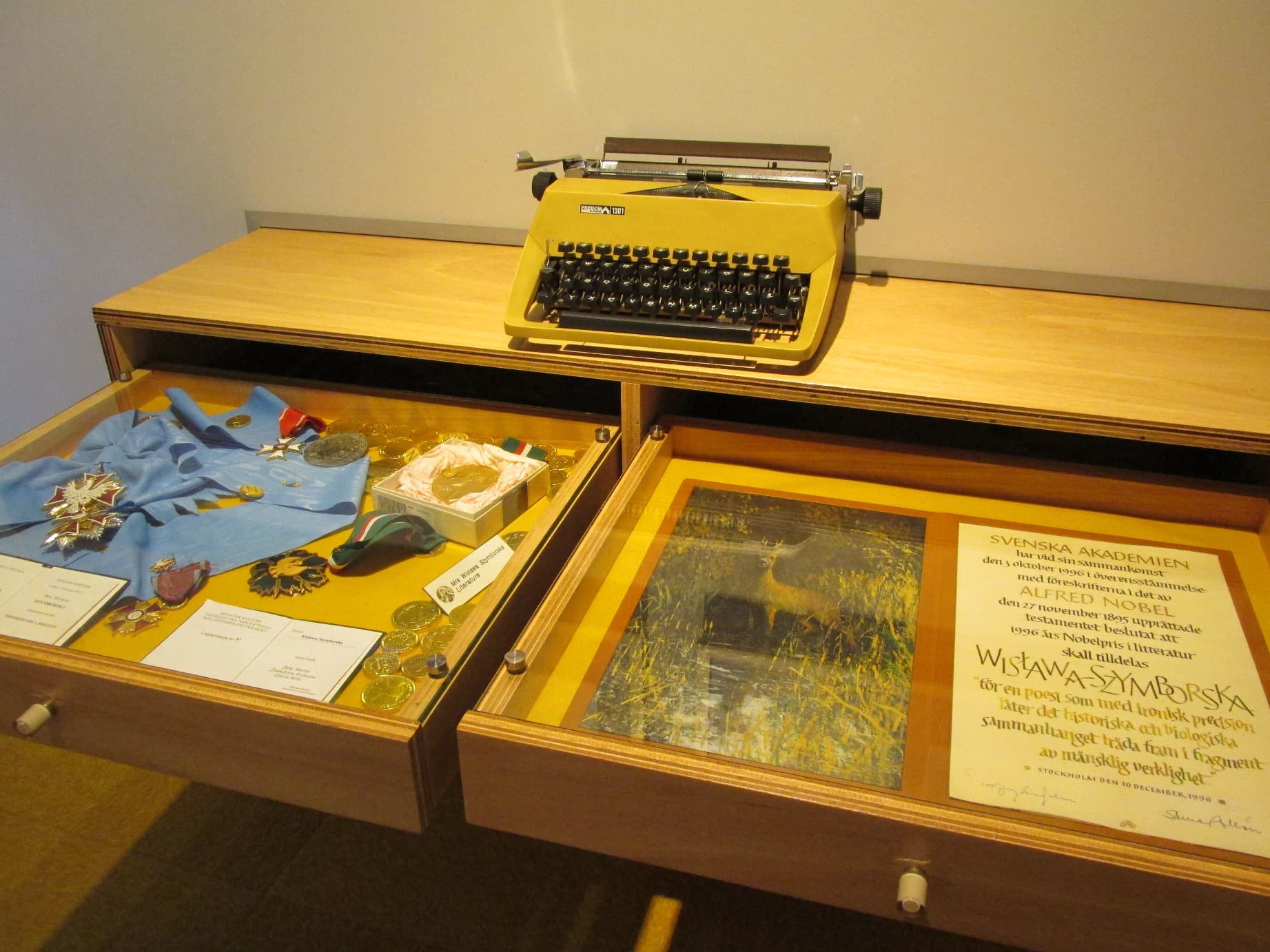 Maszyna do pisania Wisławy Szymborskiej