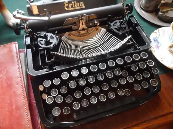 maszyna do pisania i Bolesław Leśmian