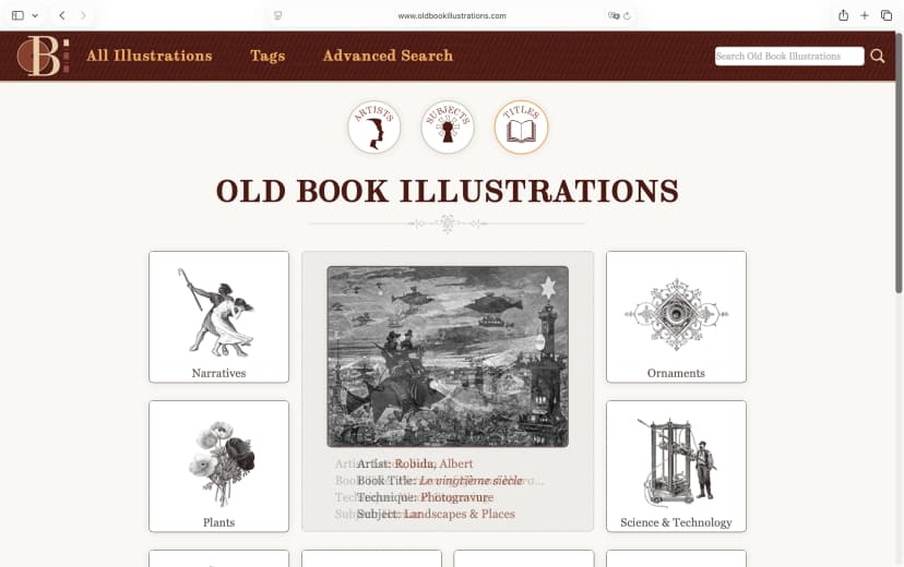 Old Book Illustrations