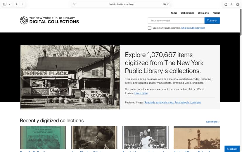 NYPL Digital Collections