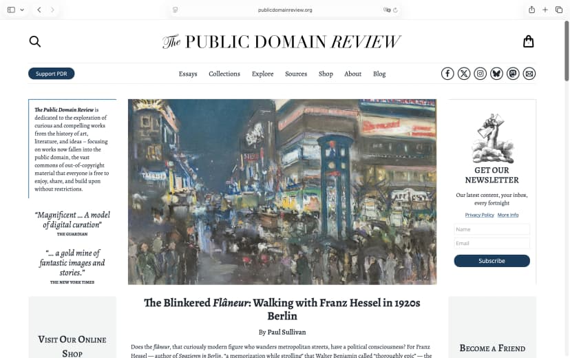 Public Domain Review