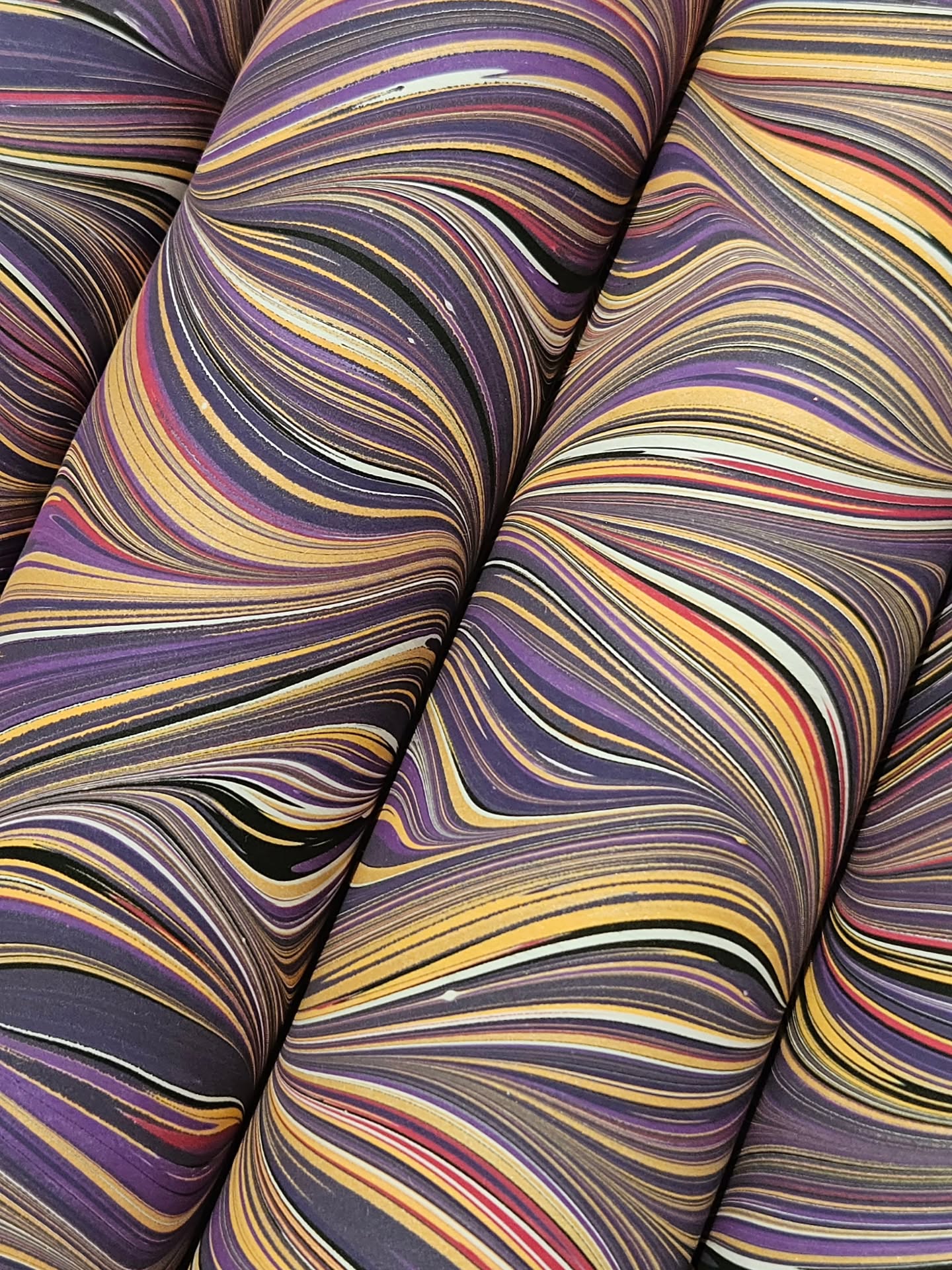 Purpurowe warkocze